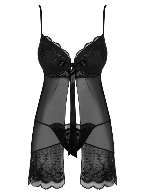Obsessive Kisselent babydoll i stringi-2