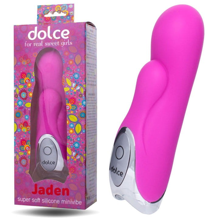 Dolce Jaden Wibrator silikonowy 7 programów-1