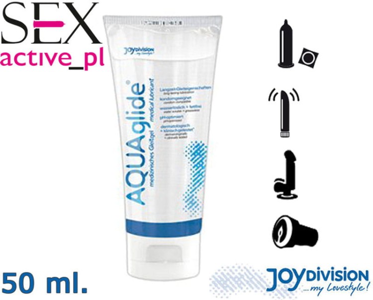 Niemiecki żel poślizgowy AQUA gilde 50 ml-1