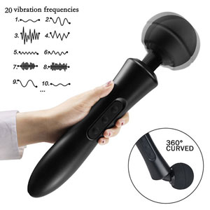 wibrator magic wand na akumulator