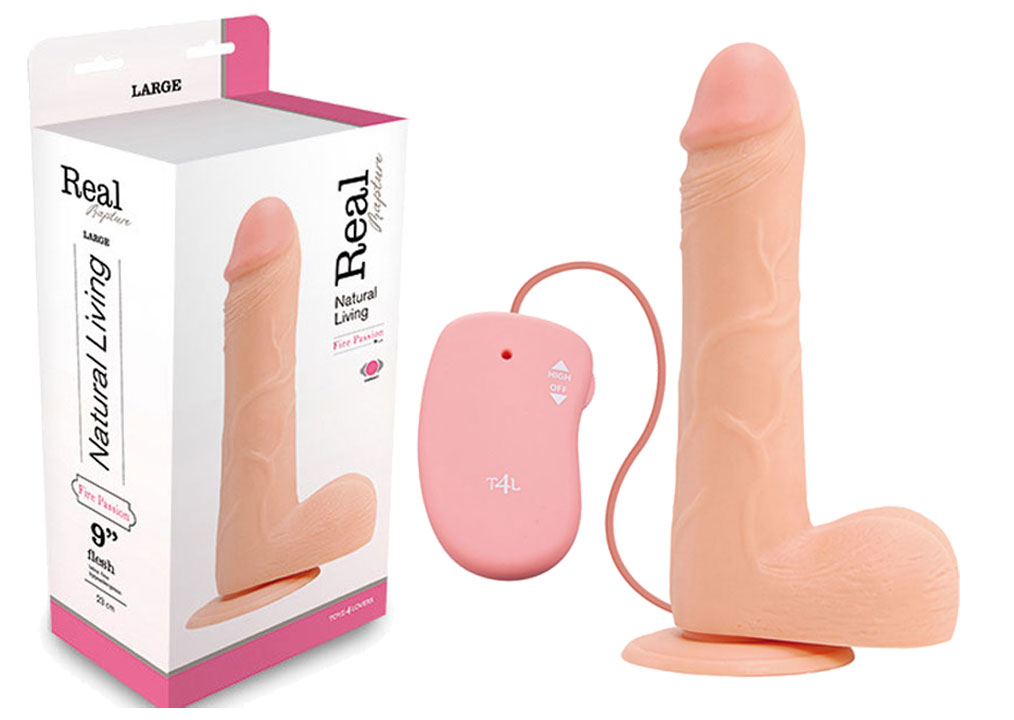 wibrator z miękkiego PVC