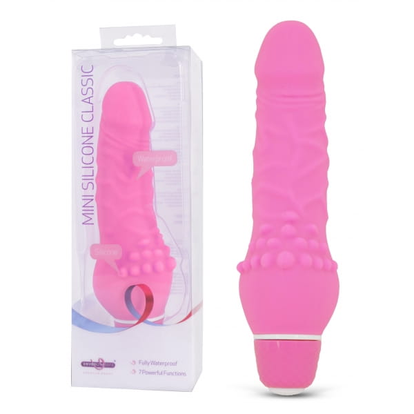 Wibrator silikonowy Różowy 13,8 cm