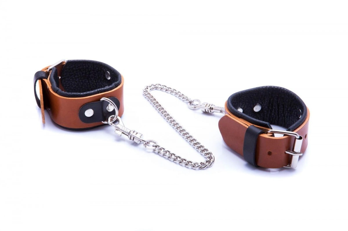 Kajdanki damskie Whips Prawdziwa skóra