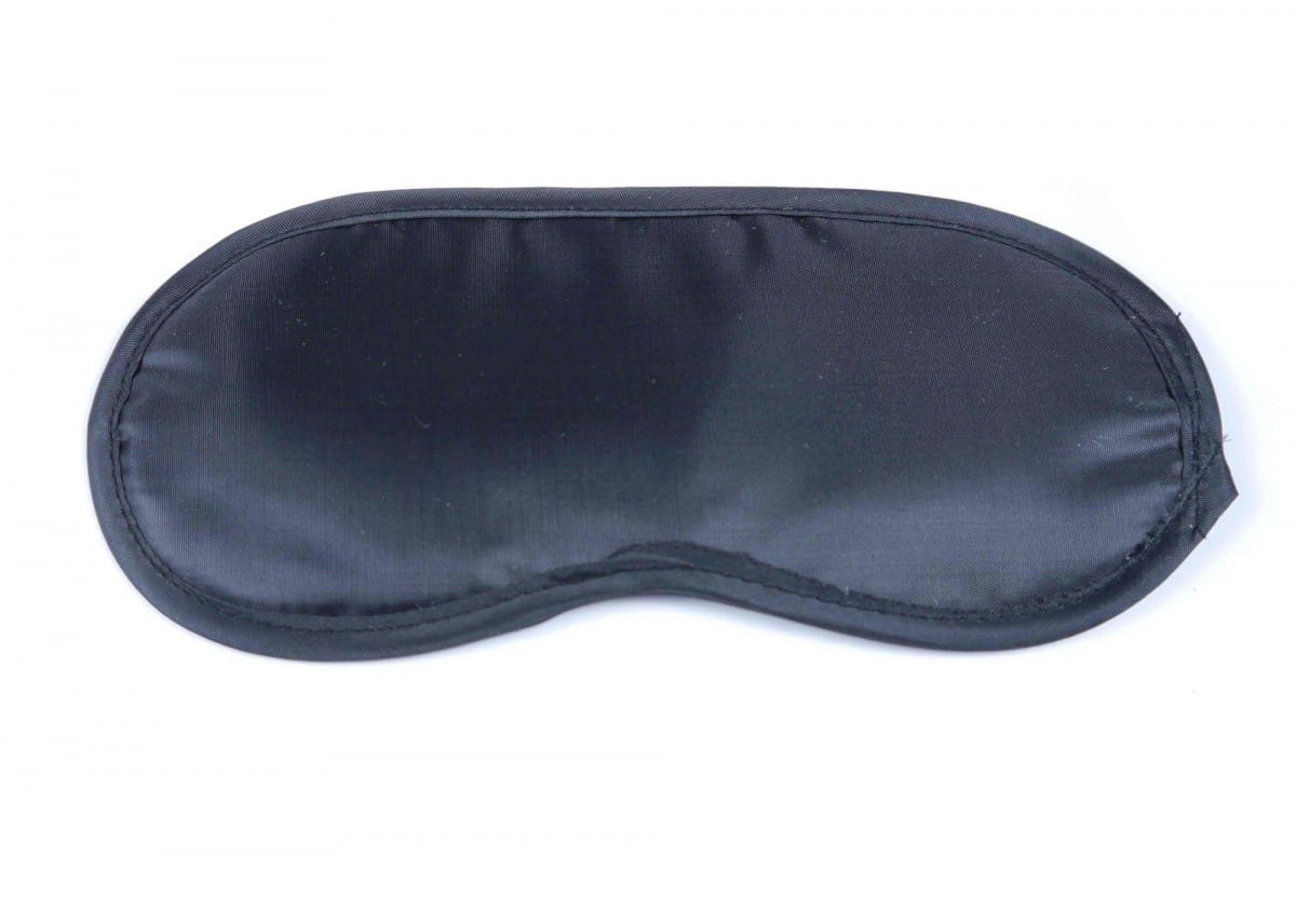 Seksowna maska opaska na oczy Czarna