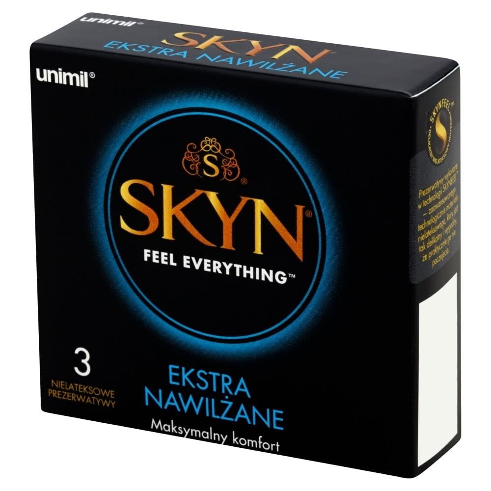 Prezerwatywy Unimil Skyn Extra Wet 3 szt