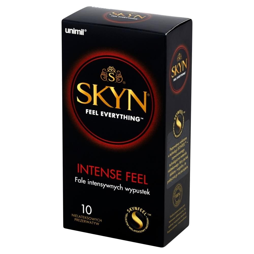 Prezerwatywy Unimil Skyn Intense Feel Box 10 szt
