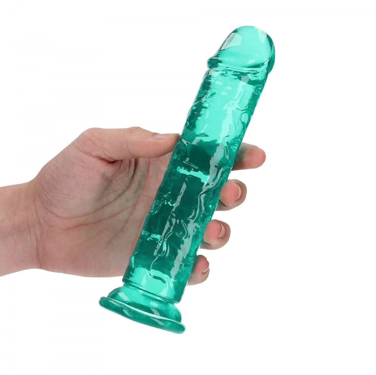 Żelowe miękkie i śliskie dildo Penis 18/3,8 cm 