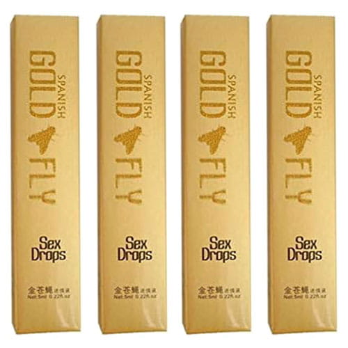 Elixir Gold Fly Wzmocniona Formuła dla Kobiecego Libido 4 szt