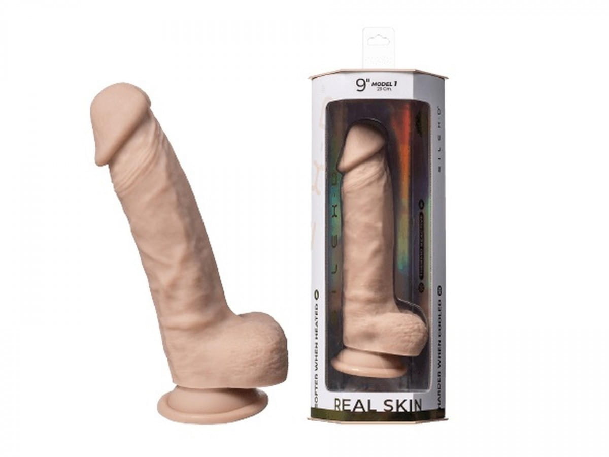 Realistyczne dildo Silexpan 22,9 cm
