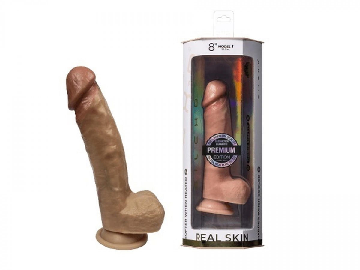 Realistyczne dildo Silexpan 20,3 cm