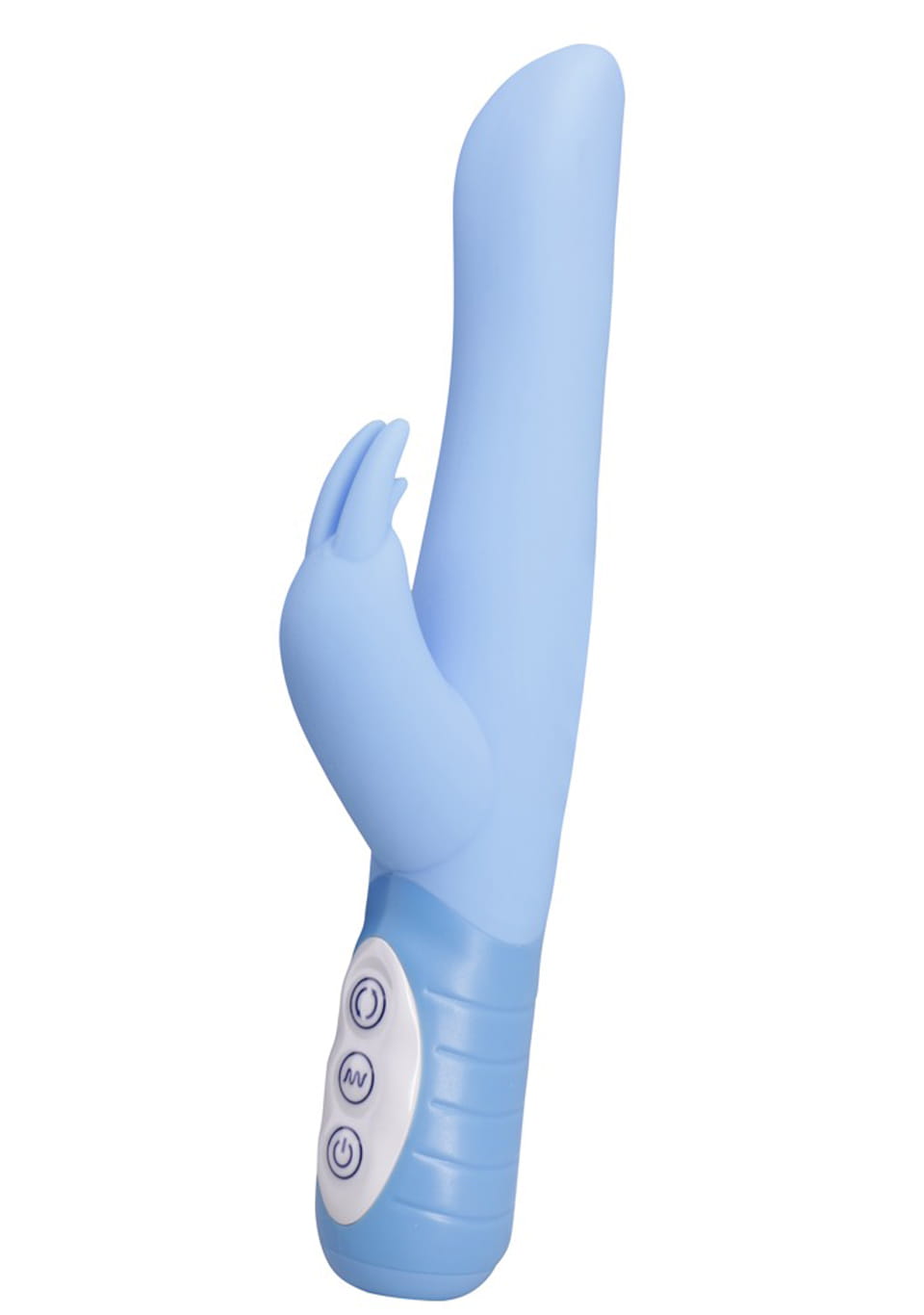 Wibrator z króliczkiem 100 % silikon Dwa silniki