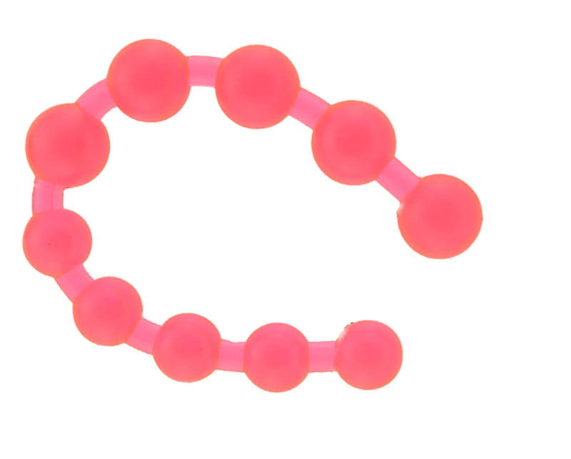 Koraliki analne mała średnica Różowe