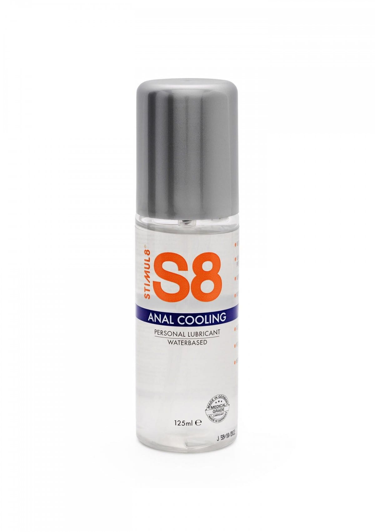 S8 Chłodzący żel analny 125 ml