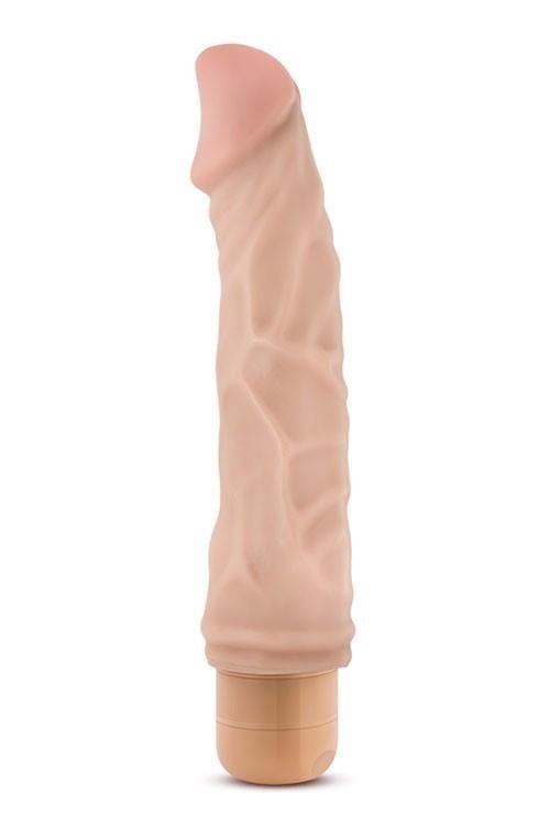 Wibrator Kształtny zagięty penis 19 cm
