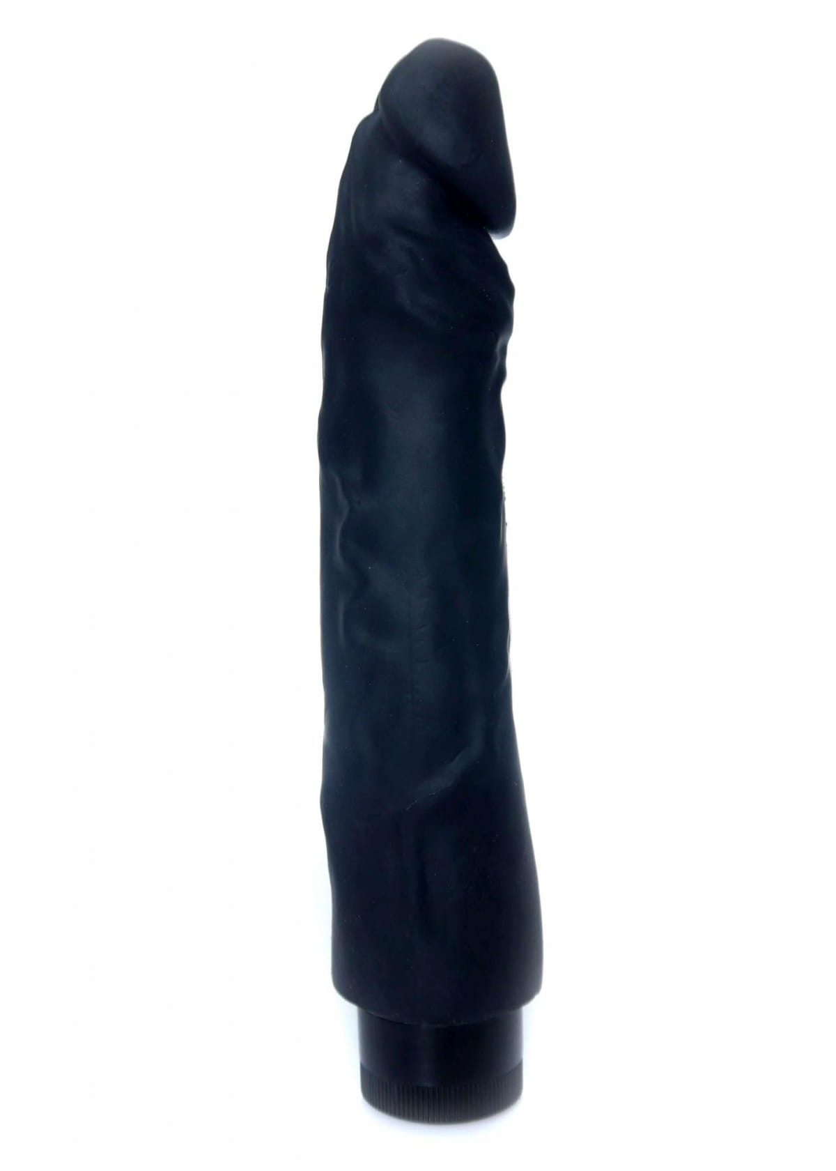 Wibrator-Real Skin - Black Penis 22,5 cm