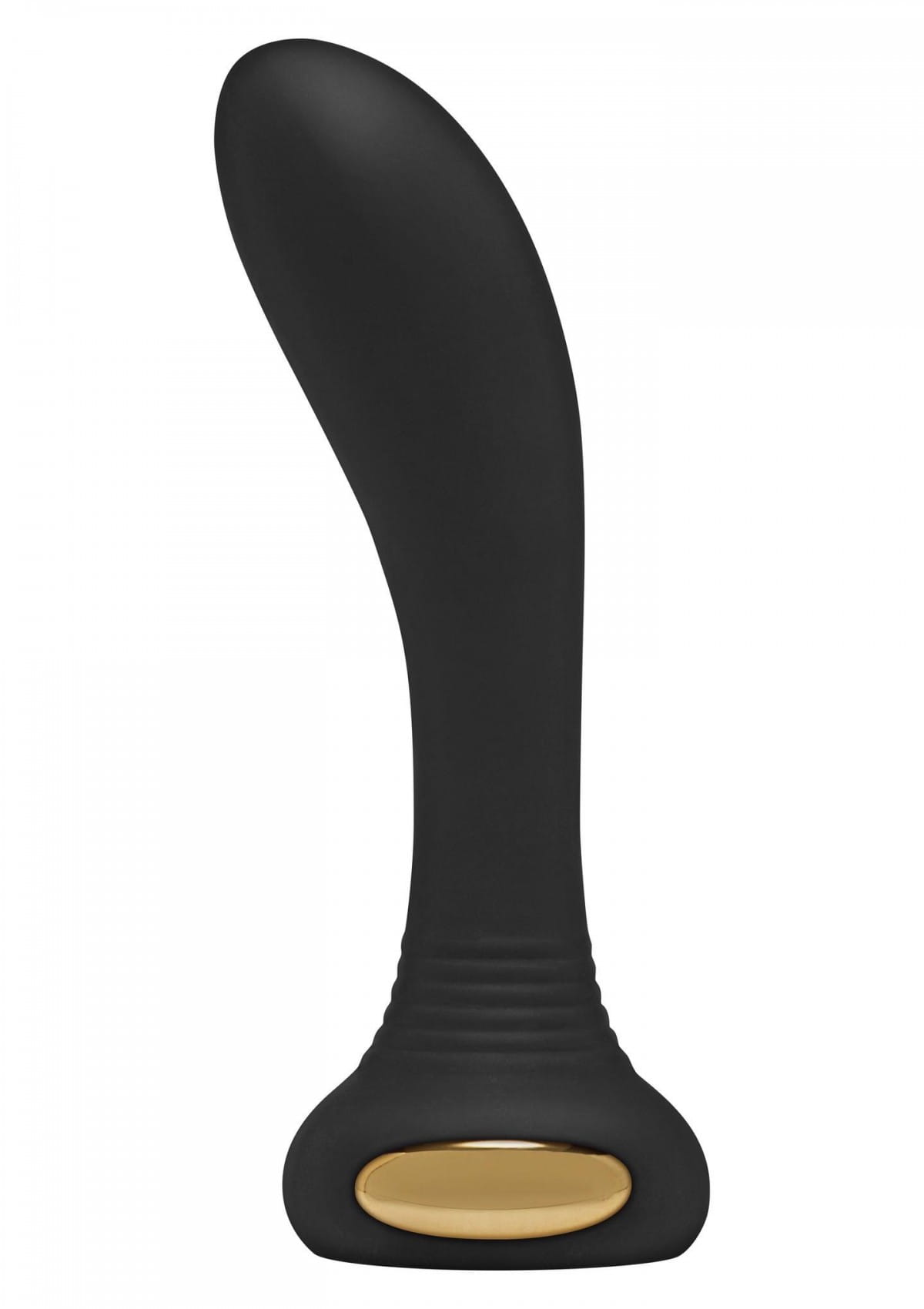 Świecący wibrator analny USB Silikon