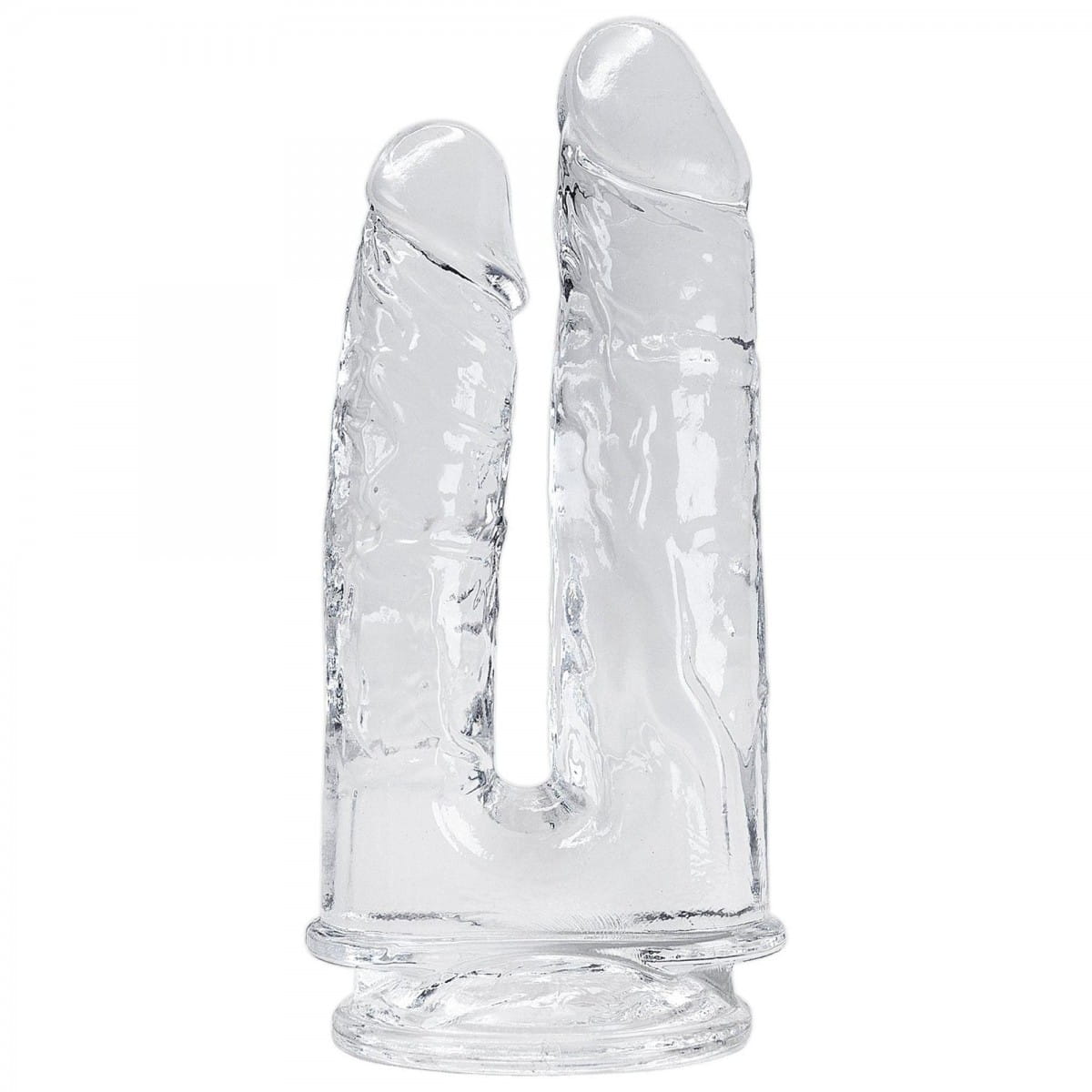 Dildo do podwójnej stymulacji Penis na przyssawce