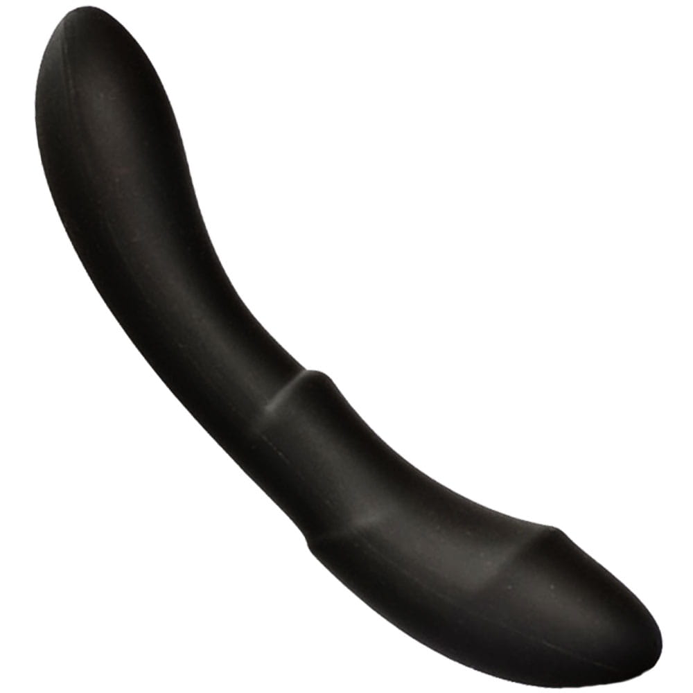 Czarne silikonowe dildo do stymulacji analnej