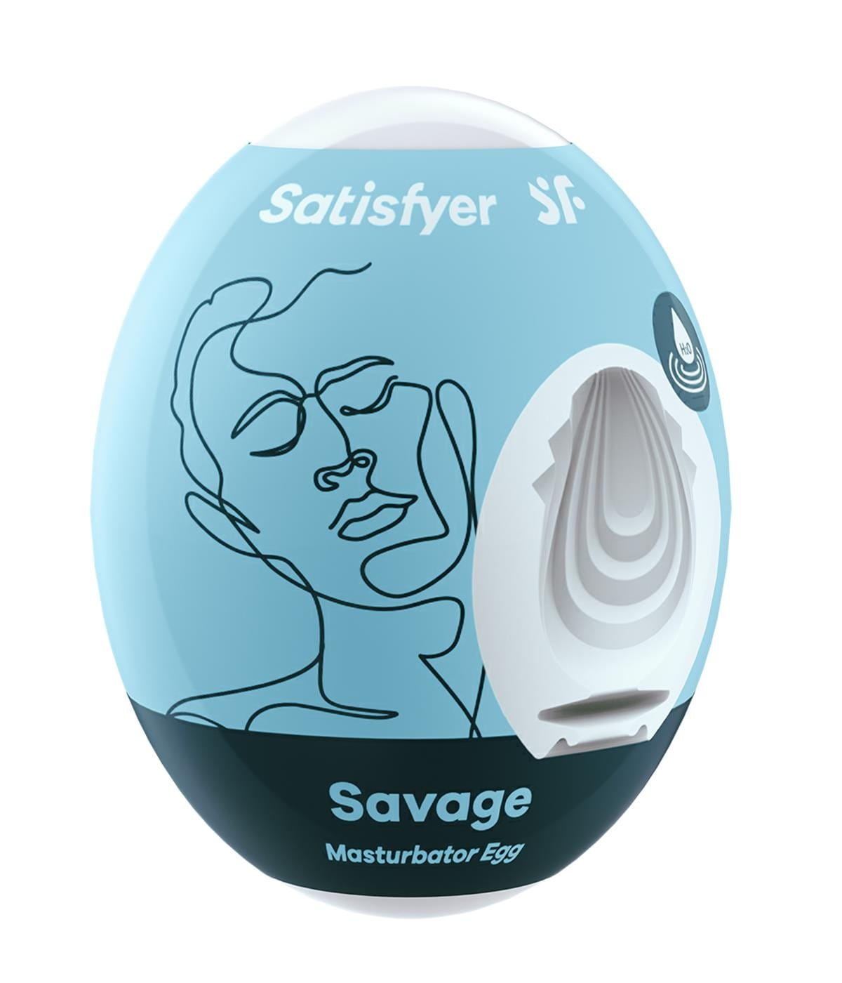 Masturbator Egg Single Savage