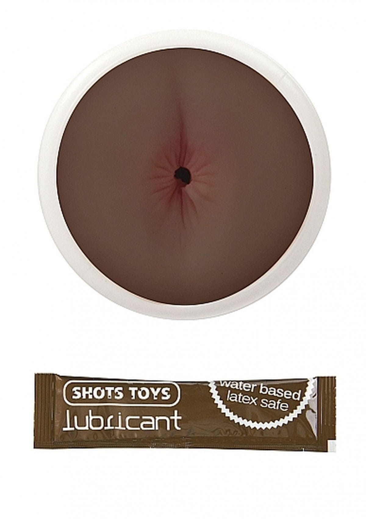 Masturbator z wejściem do ciasnego anusa
