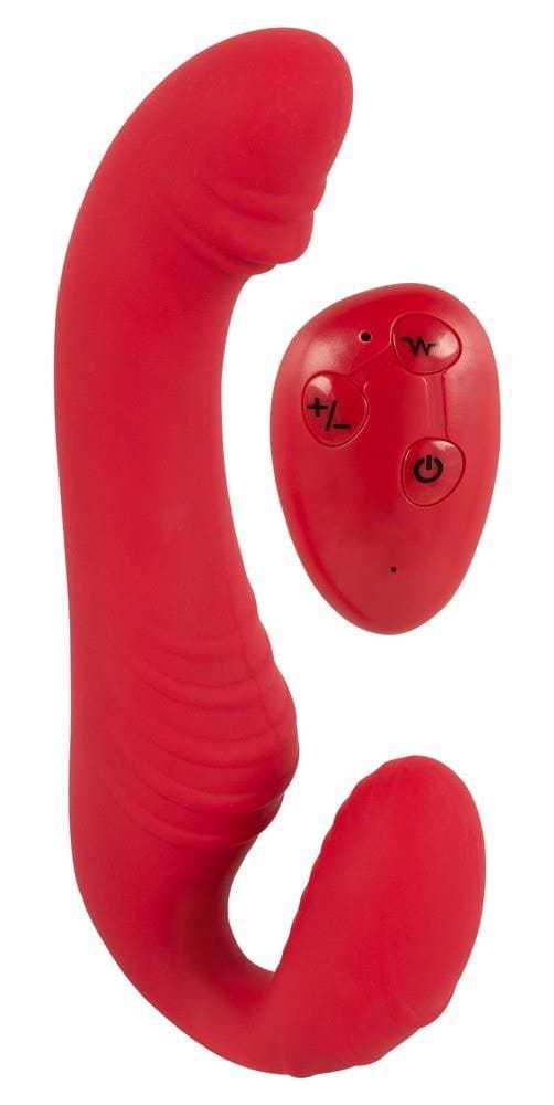 Wibrujący strap-on bez uprzęży