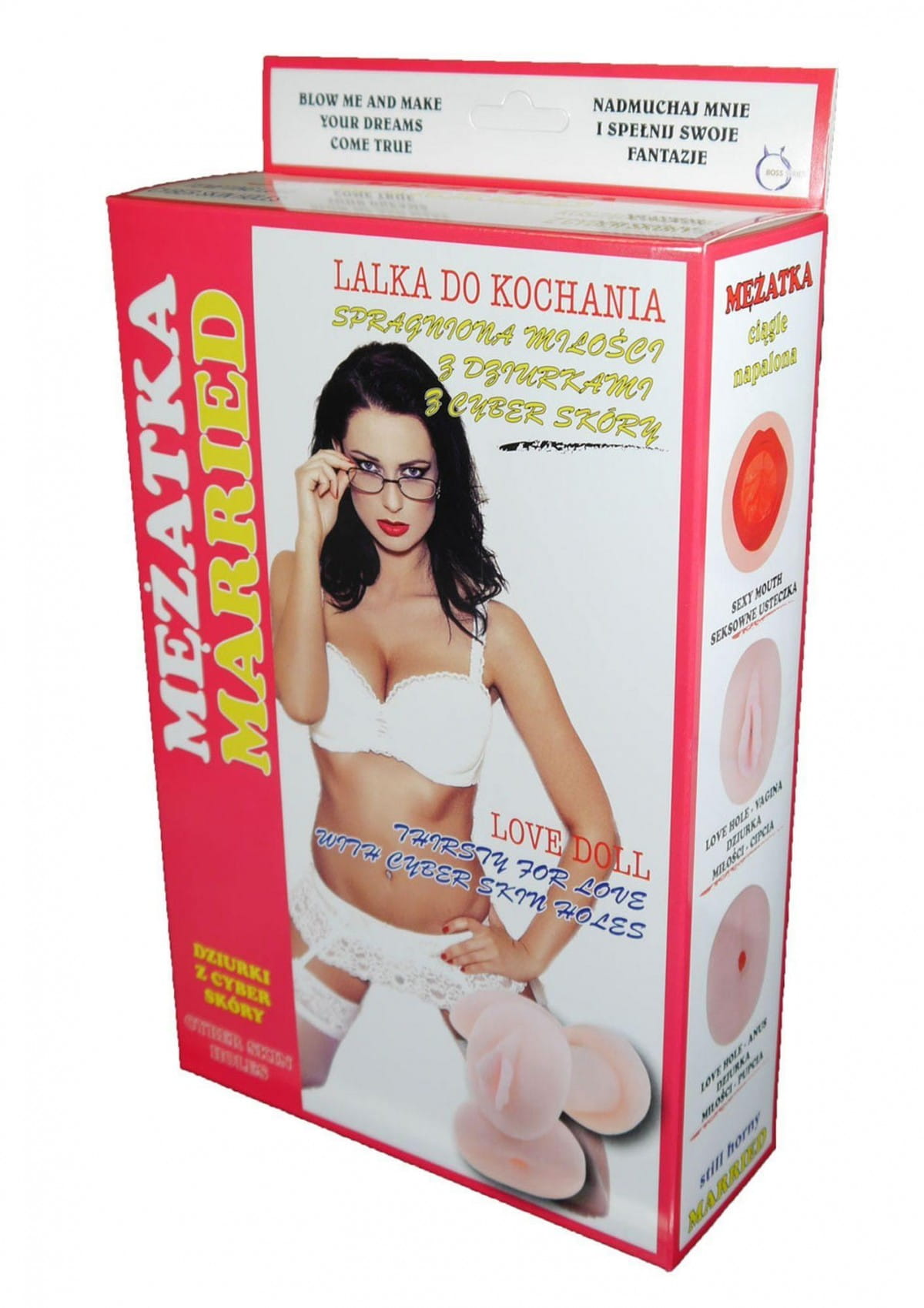 Lalka Mężatka z realistyczną pochwa i anusem