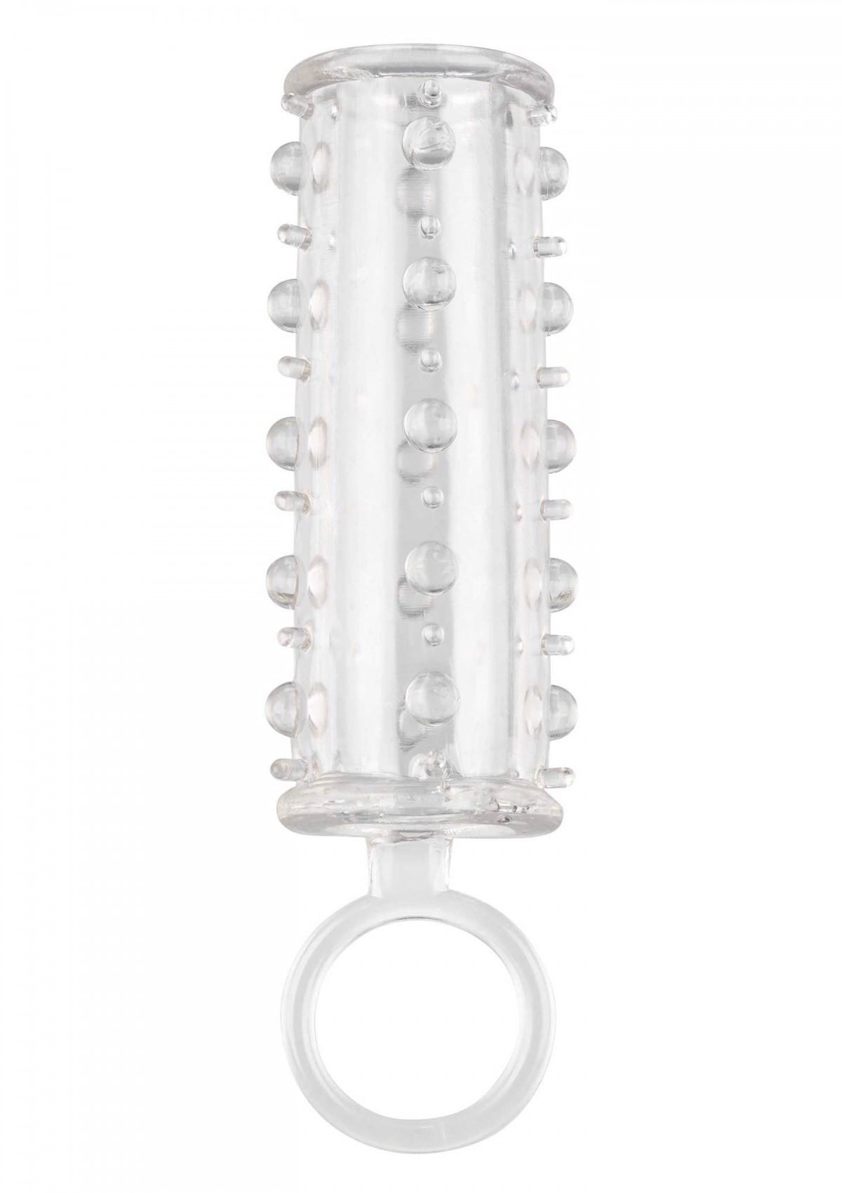 Przelotowa nakładka na penisa z opaską na jądra Nr.2