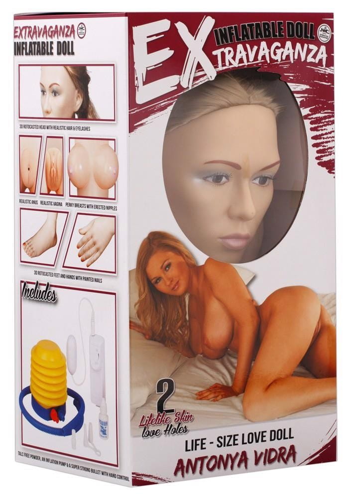 Piękna Antonya Vidra Sex lalka w pozycji siedzącej