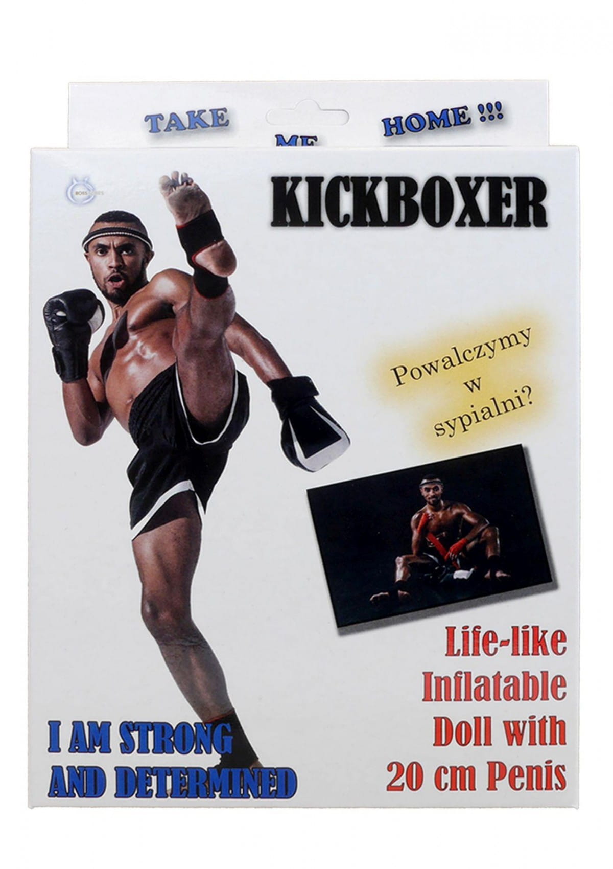 Lalka Mężczyzna Kickboxer
