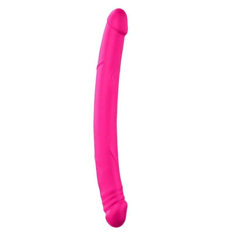 Podwójne silikonowe dildo Penis dla dwojga 42 cm