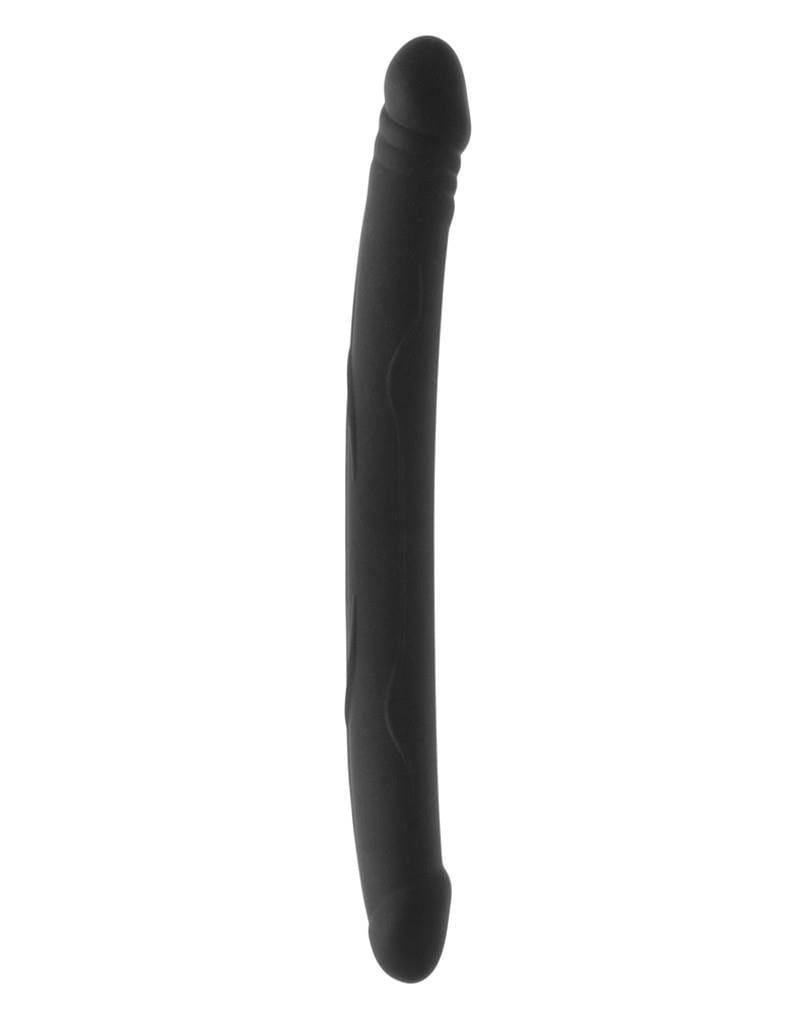 Podwójny penis Dildo dla dwojga Miękki silikon