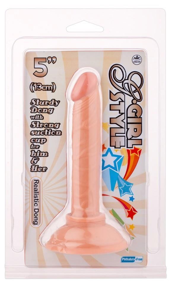 Falliczne dildo Analne Penis z przyssawką 12,7 cm