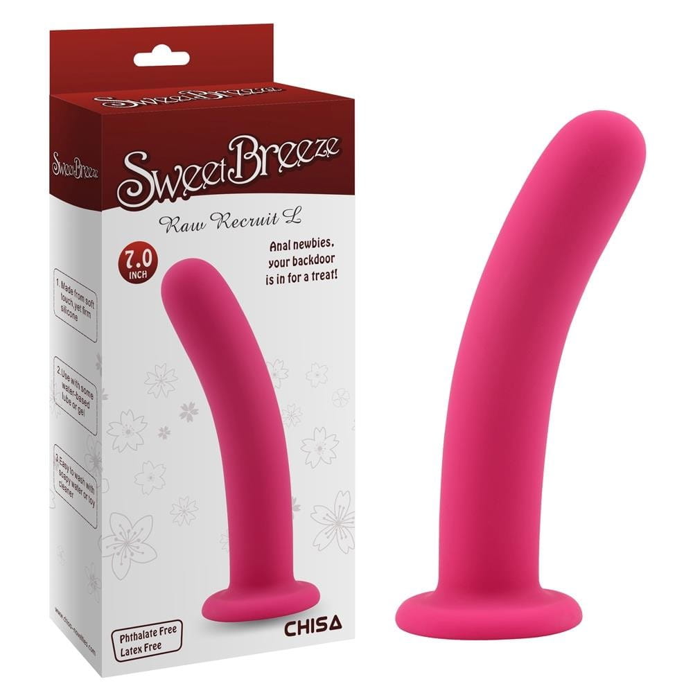 Barwne dildo analne z silikonu 17,8 cm