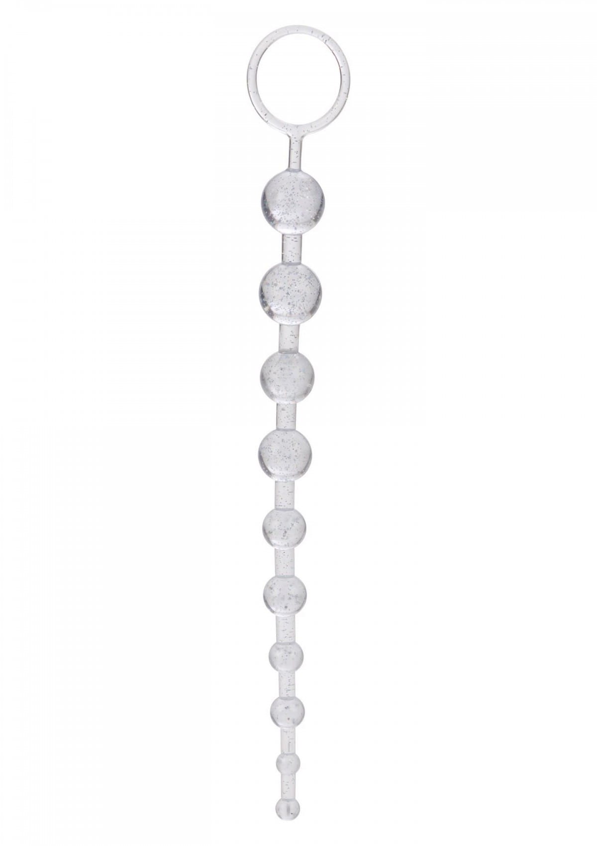 Szereg kulek analnych na giętkim trzonie Silver