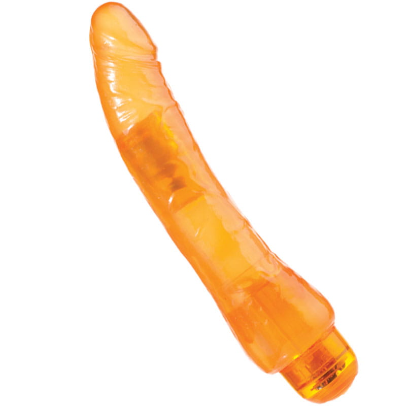 Bezzapachowy wibrator żelowy Nowa formuła 23 cm