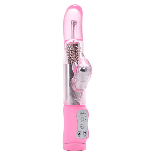 Delfin Wibrator z wirującymi kulkami